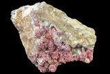 Roselite-Beta and Calcite Crystal Association - Morocco #159426-1